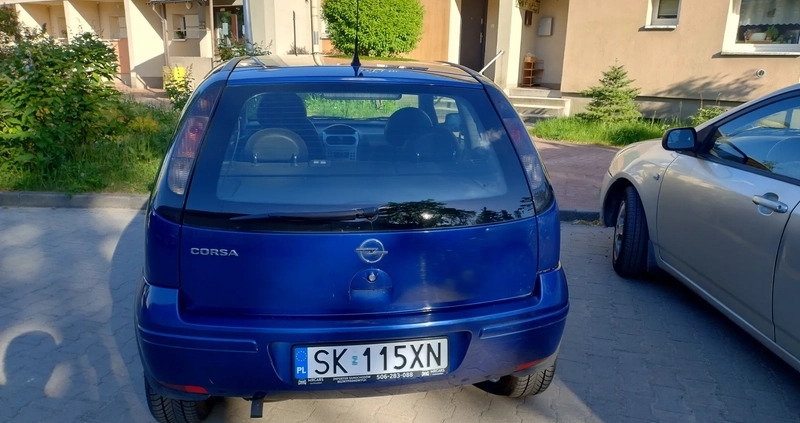 Opel Corsa cena 6500 przebieg: 180178, rok produkcji 2006 z Częstochowa małe 121